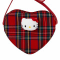 Japan Sanrio Heart Pochette - Hello Kitty : Tartan - 2
