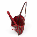 Japan Sanrio Mascot Tote Bag - Hello Kitty : Tartan - 3