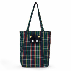 Japan Sanrio Mascot Tote Bag - Chococat : Tartan