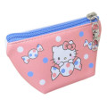 Japan Sanrio × Peko Chan Triangular Mini Pouch - Hello Kitty : Candy - 2