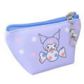 Japan Sanrio × Peko Chan Triangular Mini Pouch - Kuromi : Candy - 2