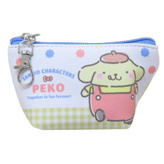 Japan Sanrio × Peko Chan Triangular Mini Pouch - Pompompurin : Candy