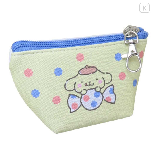 Japan Sanrio × Peko Chan Triangular Mini Pouch - Pompompurin : Candy - 2