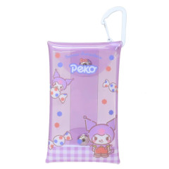 Japan Sanrio × Peko Chan Clear Multi Case (S) - Kuromi : Candy