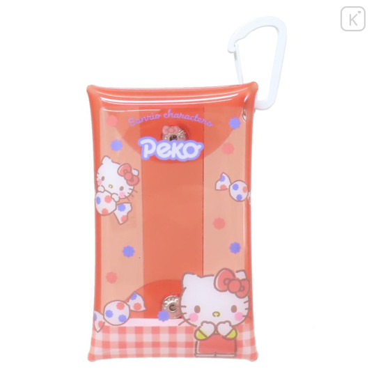 Japan Sanrio × Peko Chan Clear Multi Case (S) - Hello Kitty : Candy - 1