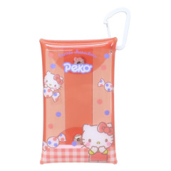 Japan Sanrio × Peko Chan Clear Multi Case (S) - Hello Kitty : Candy