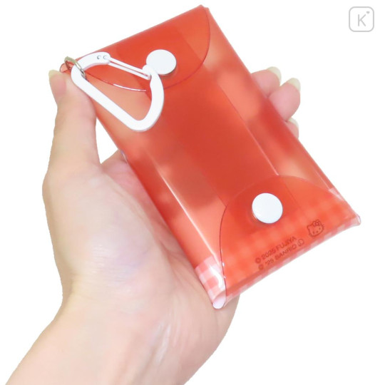 Japan Sanrio × Peko Chan Clear Multi Case (S) - Hello Kitty : Candy - 2