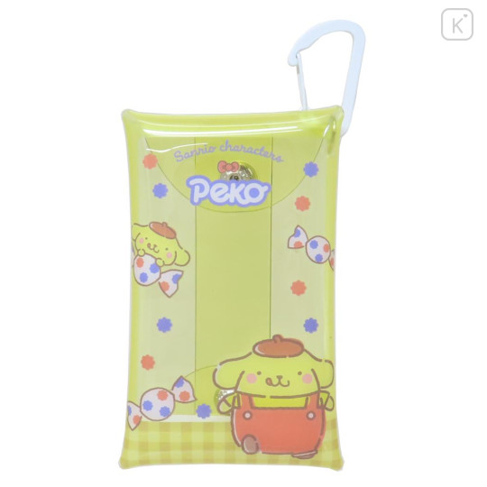 Japan Sanrio × Peko Chan Clear Multi Case (S) - Pompompurin : Candy - 1