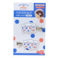 Japan Sanrio × Peko Chan Acrylic Hair Clip - Cinnamoroll : Candy - 1