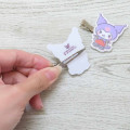 Japan Sanrio × Peko Chan Acrylic Hair Clip - Kuromi : Yummy - 2