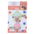 Japan Sanrio × Peko Chan Acrylic Hair Clip - Little Twin Stars : Yummy - 1