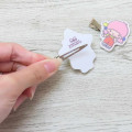 Japan Sanrio × Peko Chan Acrylic Hair Clip - Little Twin Stars : Yummy - 2