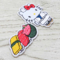 Japan Sanrio Patch Fluffy Embroidery Sticker For Cloth Surface - Hello Kitty : Shop Owner Sushi - 2