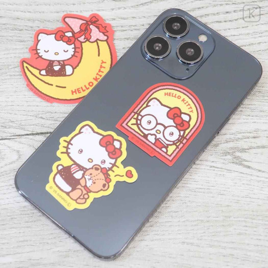 Japan Sanrio Luminous Moblie Sticker Set - Hello Kitty & Tiny Chum : Glow in the Dark - 2