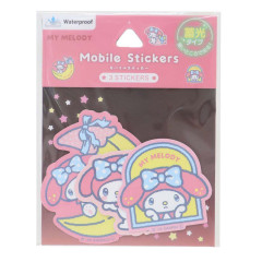 Japan Sanrio Luminous Moblie Sticker Set - My Melody : Glow in the Dark