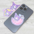 Japan Sanrio Luminous Moblie Sticker Set - Kuromi : Glow in the Dark - 2