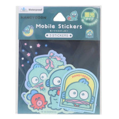 Japan Sanrio Luminous Moblie Sticker Set - Hangyodon : Glow in the Dark