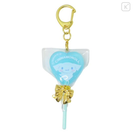 Japan Sanrio Mascot Keychain - Cinnamoroll : Lollipop Candy - 1