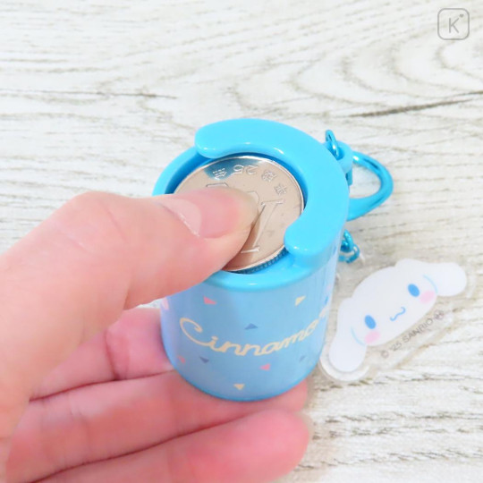 Japan Sanrio Coin Case Keychain - Cinnamoroll - 2