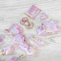 Japan Sanrio Shake Shake Capsule Seal Sticker - Hello Kitty : Party 3D - 2