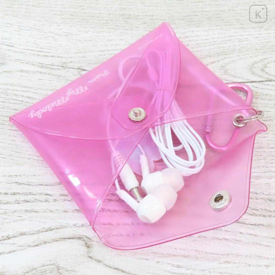 Japan Sanrio Clear Multi Case (SS) - My Melody : Light Pink - 3