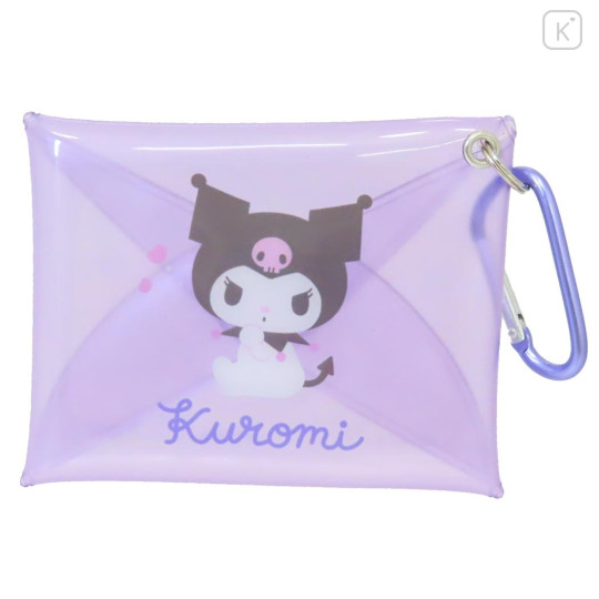 Japan Sanrio Clear Multi Case (SS) - Kuromi : Light Purple - 1