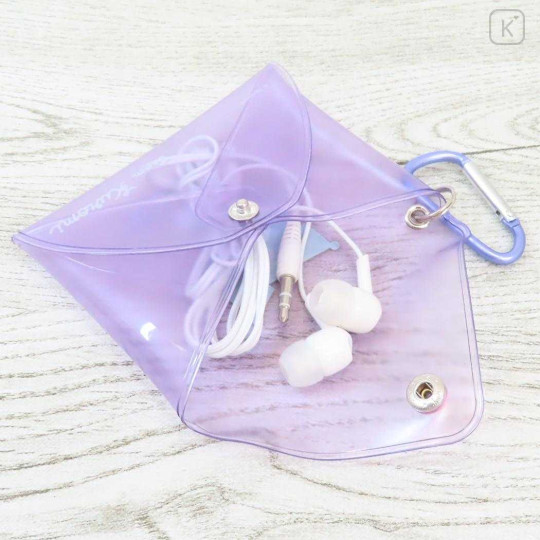 Japan Sanrio Clear Multi Case (SS) - Kuromi : Light Purple - 3
