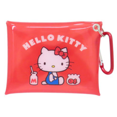 Japan Sanrio Clear Multi Case (SS) - Hello Kitty : Red