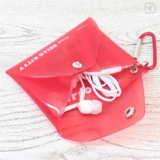 Japan Sanrio Clear Multi Case (SS) - Hello Kitty : Red - 3