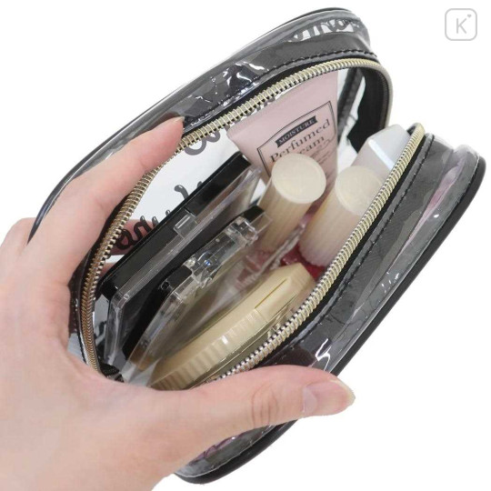 Japan Sanrio Shake Shake Sequins Clear Pouch - Kuromi : Netflix - 3