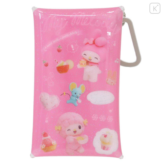 Japan Sanrio Clear Multi Case (S) - My Melody & My Sweet Piano : Netflix Glitter - 1