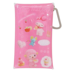 Japan Sanrio Clear Multi Case (S) - My Melody & My Sweet Piano : Netflix Glitter