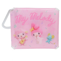 Japan Sanrio Clear Multi Case (SS) - My Melody & My Sweet Piano : Netflix Glitter