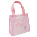 Japan Sanrio PVC Mini Tote Bag - My Melody & My Sweet Piano : Netflix Glitter - 2