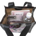 Japan Sanrio PVC Mini Tote Bag - Kuromi : Netflix Glitter - 3