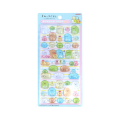 Japan San-X Bonbon Drop Seal 3D Sticker - Sumikko Gurashi : Blue
