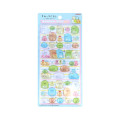 Japan San-X Bonbon Drop Seal 3D Sticker - Sumikko Gurashi : Blue - 1