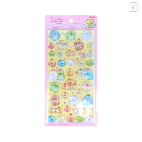 Japan San-X Bonbon Drop Seal 3D Sticker - Sumikko Gurashi : Angelic Idol - 1