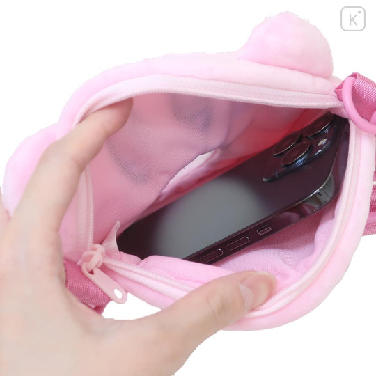 Japan Kirby Face-shaped Shoulder Bag - Kirby : Inhale - 3