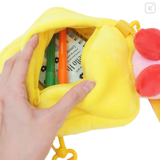 Japan Kirby Face-shaped Shoulder Bag - Kirby : Star - 3