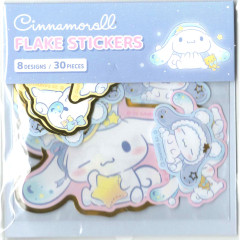 Japan Sanrio Die-cut Flake Seal Sticker Pack - Cinnamoroll : Starry Sky Night