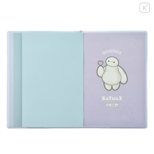 Japan Disney Store B6 Planner Monthly Schedule Book - Baymax : 2026 - 7