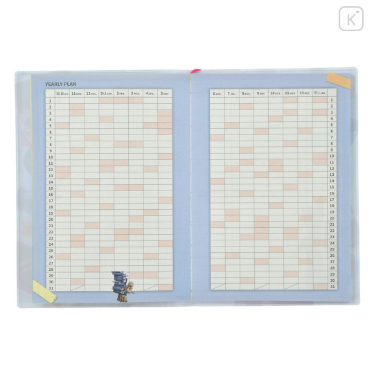 Japan Disney Store B6 Planner Monthly Schedule Book - Zootopia : 2026 - 8