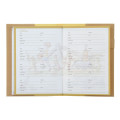 Japan Disney Store B6 Planner Monthly Schedule Book - Winnie the Pooh : Embossed Gold 2026 - 3