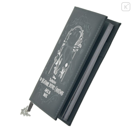 Japan Disney Store B6 Planner Monthly Schedule Book - Tim Burton's The Nightmare Before Christmas : Embossed Silver 2026 - 7