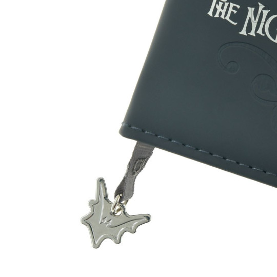 Japan Disney Store B6 Planner Monthly Schedule Book - Tim Burton's The Nightmare Before Christmas : Embossed Silver 2026 - 8