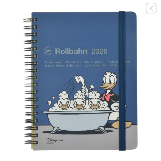 Japan Disney Store Rollbahn Planner Schedule Book - Donald : 2026 Monthly - 1