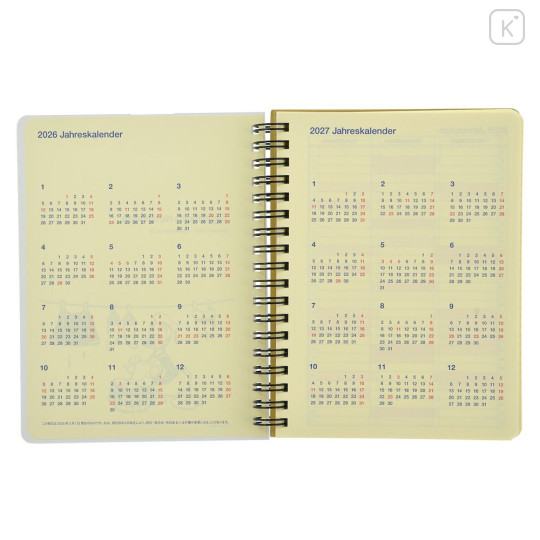 Japan Disney Store Rollbahn Planner Schedule Book - Donald : 2026 Monthly - 3