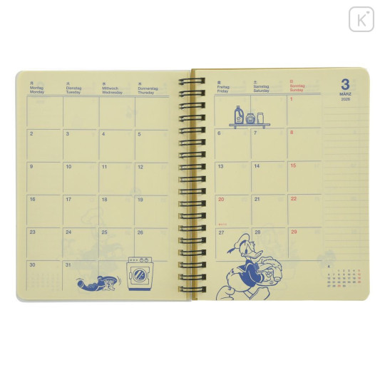 Japan Disney Store Rollbahn Planner Schedule Book - Donald : 2026 Monthly - 5