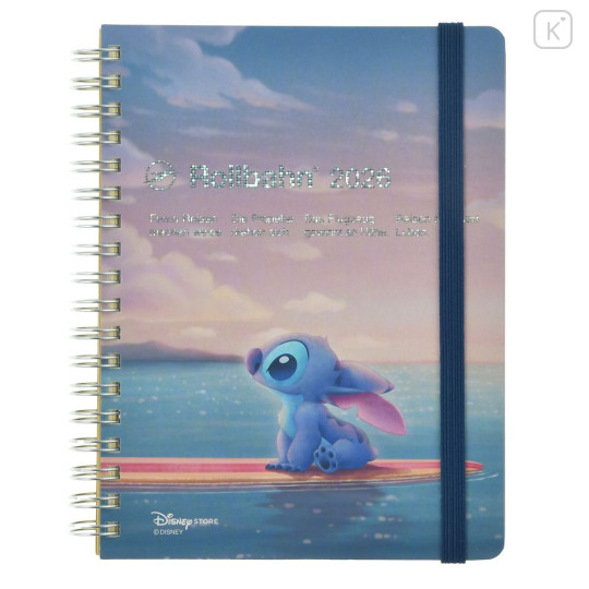 Japan Disney Store Rollbahn Planner Schedule Book - Lilo & Stitch : Sea 2026 - 1